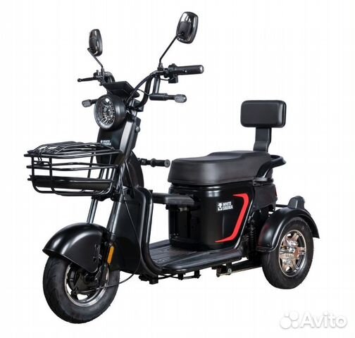 Электроскутер White siberia sibtrike L 2000W new