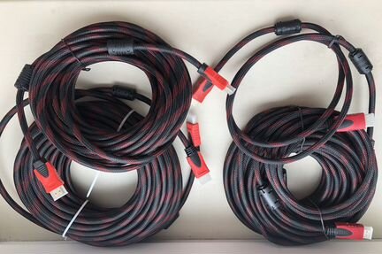 Кабель hdmi новый 1,35м, 2,7м, 9 м, 15 м,20 м