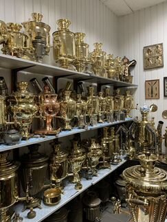 Самовары угольные на дровах