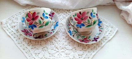 Чайная пара Пролетартй Крокус СССР