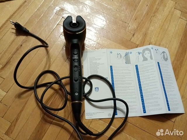 Щипцы для завивки волос philips
