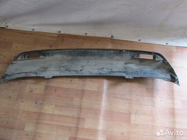 Юбка заднего бампера Kia Rio 4 c 2011 - 2015