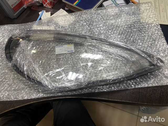 Стекло фары Panamera рест/до рест(лев прав)