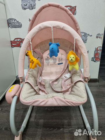 Новый шезлонг качалка