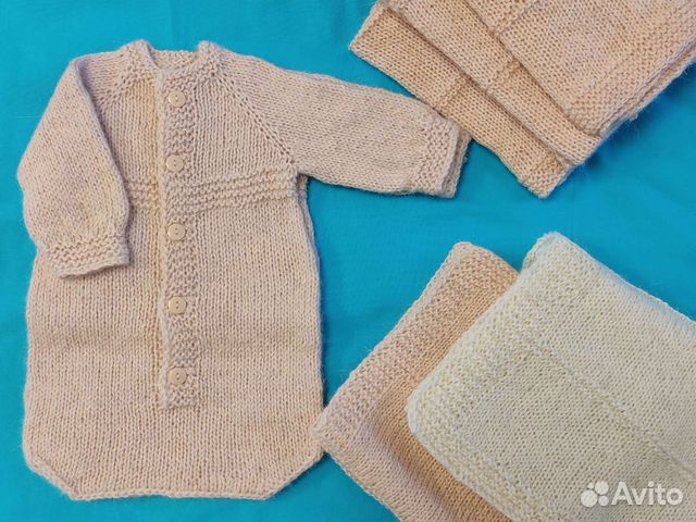 Вязанный набор для недоношенных