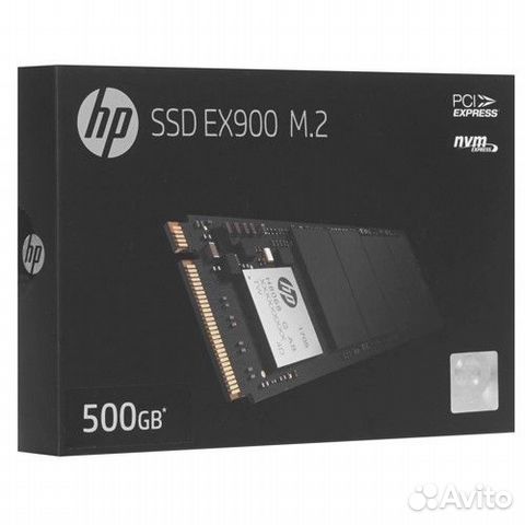 Новый 500GB M.2 SSD HP EX900 запечатанный