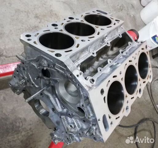 Блок двигателя 3MZ 3.3 Camry Solara RX330 Kluger