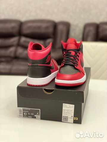 Jordan 1 Mid Reverse Bred 10 US