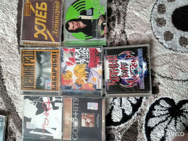Cd и Mp-3 диски русский рок и тд