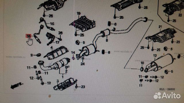 Датчик кислорода лямбда зонд