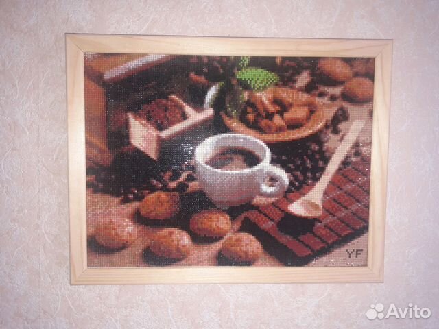 Картина в технике алмазная мозаика 