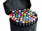Набор маркеров для скетчинга в чехле (60 цветов)
