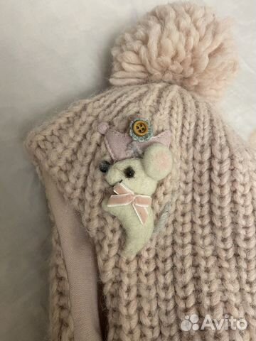 Капор зимний детский