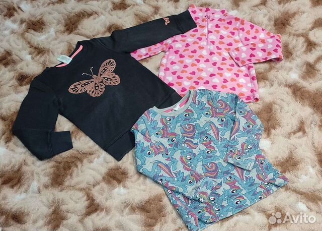 Пакет вещей для девочки р 116