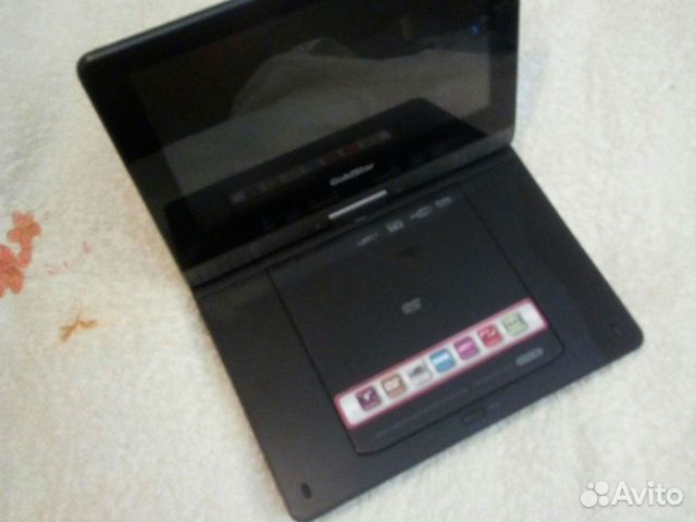 Портативный dvd плеер с TV Goldstar pd 9a 10