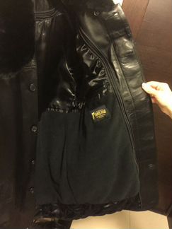 Куртка кожа с утеплителем
