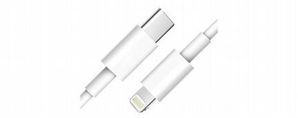 Кабель Type-C/Lighting 100см 3A новый