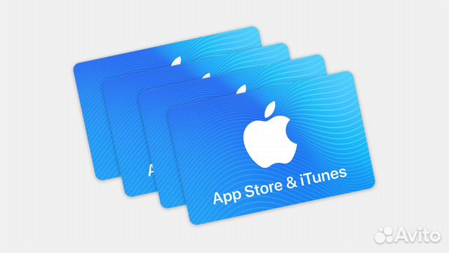 Подарочная карта App Store iTunes iCloud 1500 РФ