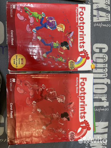 Учебник тетрадь по английскому языку footprints