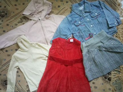 Одежда на девочку 1,5-2 лет