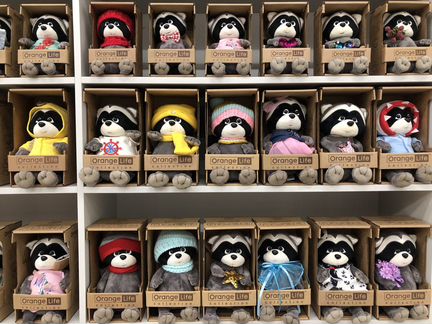 Енотики Дэнни и Дэйзи. Orange Оранж. Россия