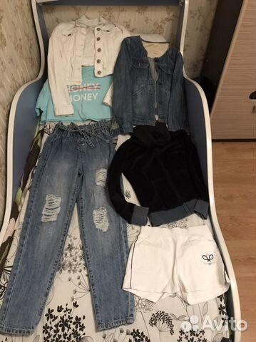 Вещи пакетом р.146-152см