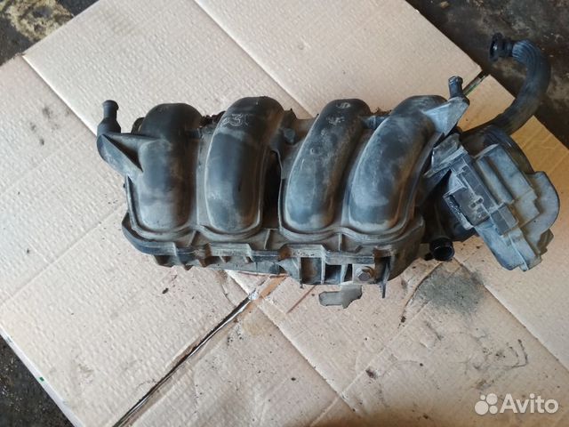 Впускной коллектор Citroen C4 2014 год ep6 120 л.с