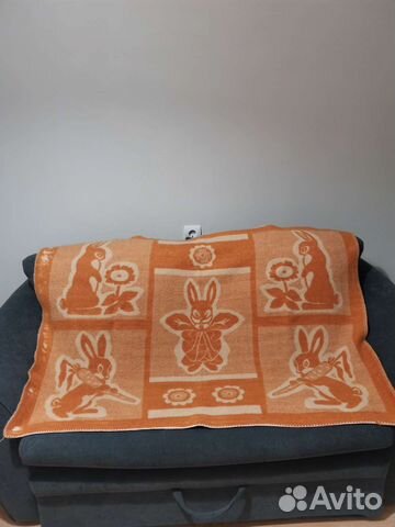 Одеяло детское шерстяное