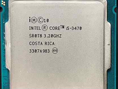 Процессор 1155 Core i5 3470 3.2 GHz бу