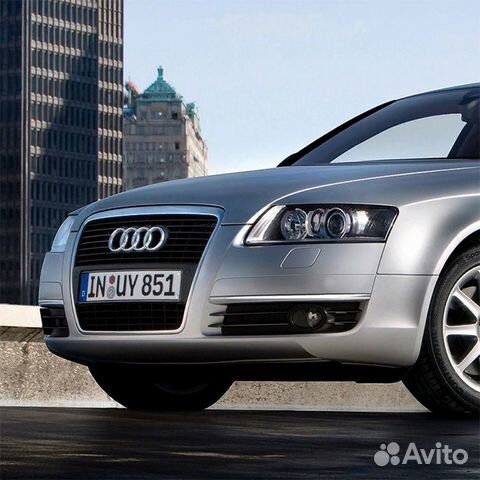 Бампер передний в цвет Audi A6 C6 (2004-2008)