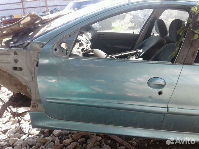 Дверь передняя на пежо 206