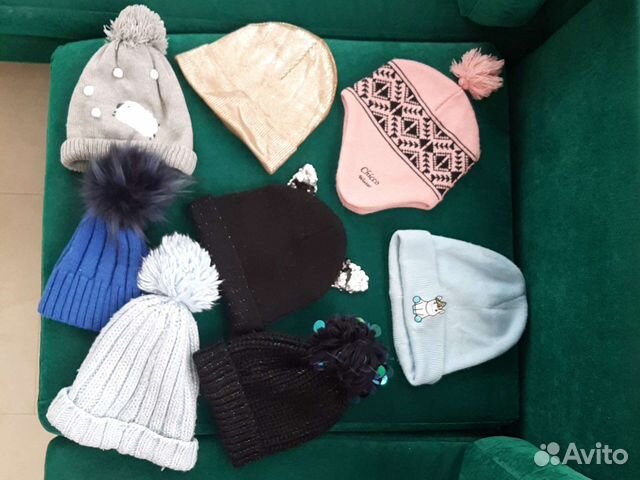 Шапка осеняя зимняя для девочки 8-12 лет