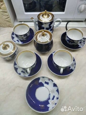 Сервиз чайный, антикварный