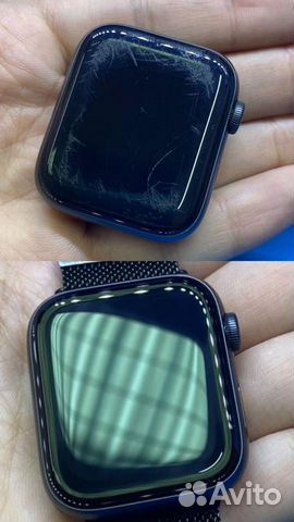 Удаление царапин на iPhone и Apple Watch полировка
