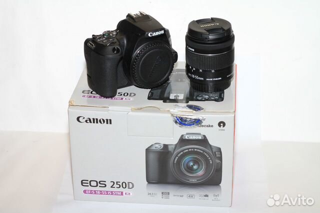 Canon 250D kit 18-55 STM