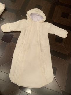 Конверт вязанный внутри хлопок