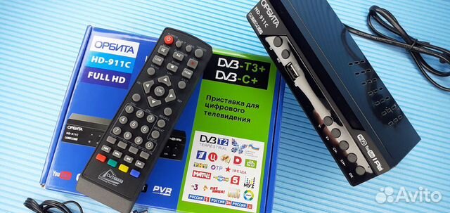 Цифровая Тв приставка Орбита 3в1 с YouTube