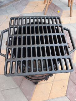Гриль решетка чугунная для мангала