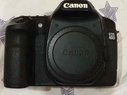 Зеркальный фотоаппарат canon 40D