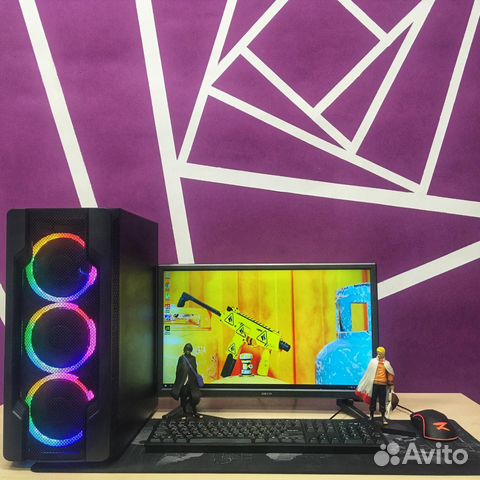 Игровой пк i5 12400f 16gb RTX 3060ti 8gb ssd+hdd