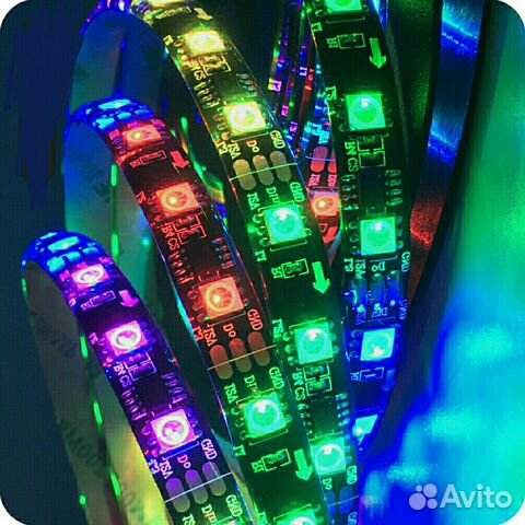 Адресные светодиодные ленты 12 вольт