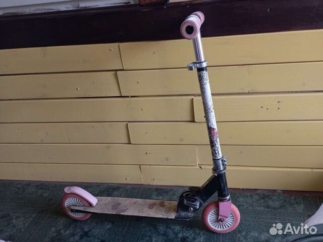 Самокат детский двухколесный бу