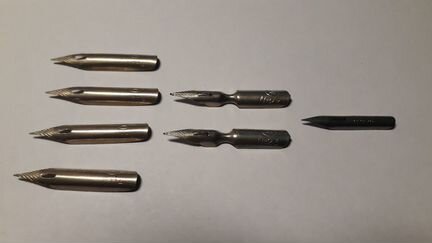 Перья для ручек. СССР и Германия. 1970 - 1980-е гг