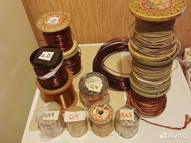 Провод обмоточный.Пэтв,пэв,пэтвсд,пщ и др купить в Санкт-Петербурге ...