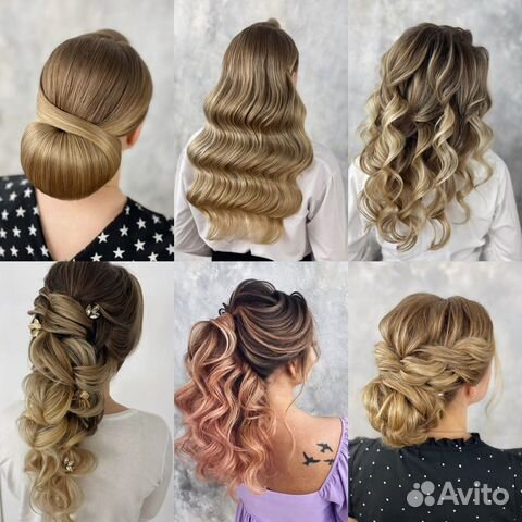 Свадебные и вечерние прически