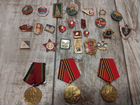 Значки СССР, медали