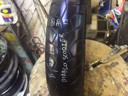 120/70/15 R15 pirelli diablo scooter (2M)