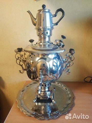 Комбенированный самовар дрова +электрический