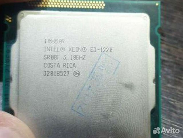 Процессор Intel Xeon E3-1220 S-1155 б/у