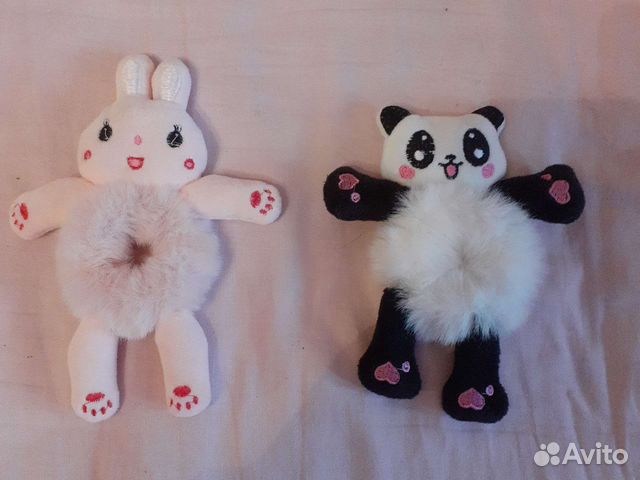 Резинка для волос из норки